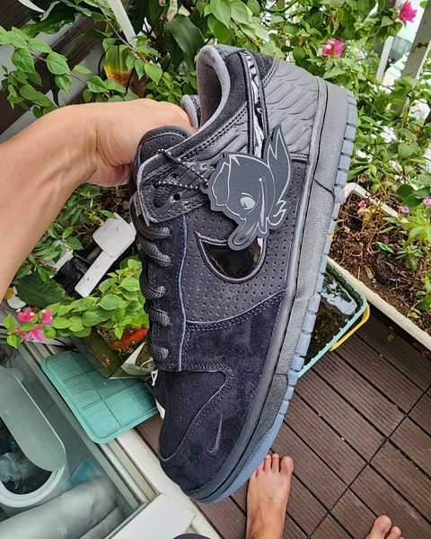 A black feather for the Ducks: Division Street x Nike Dunk Low 'Oregon